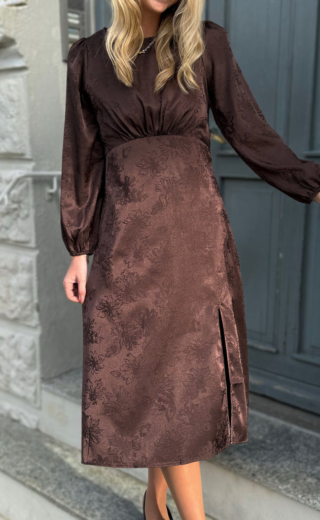 Say INA Copenhagen Kjole - Carolina - Dark Brown