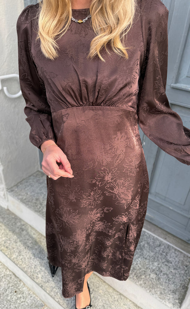 Say INA Copenhagen Kjole - Carolina - Dark Brown