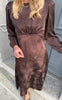 Say INA Copenhagen Kjole - Carolina - Dark Brown
