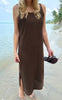 Say INA Copenhagen Kjole - Carolina Strap - Dark Brown