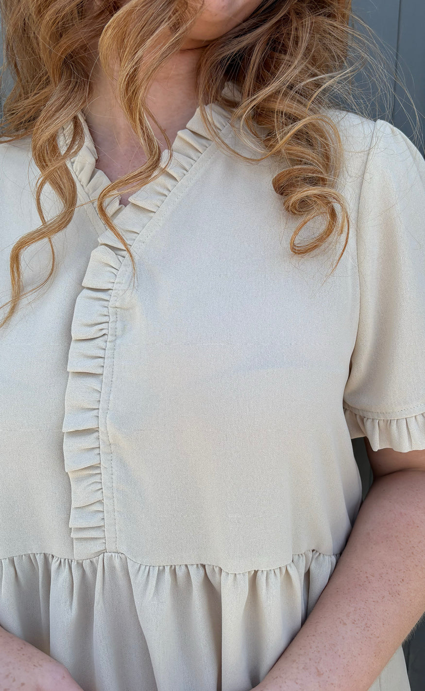Say INA Copenhagen Kjole - Catja Summer - Beige
