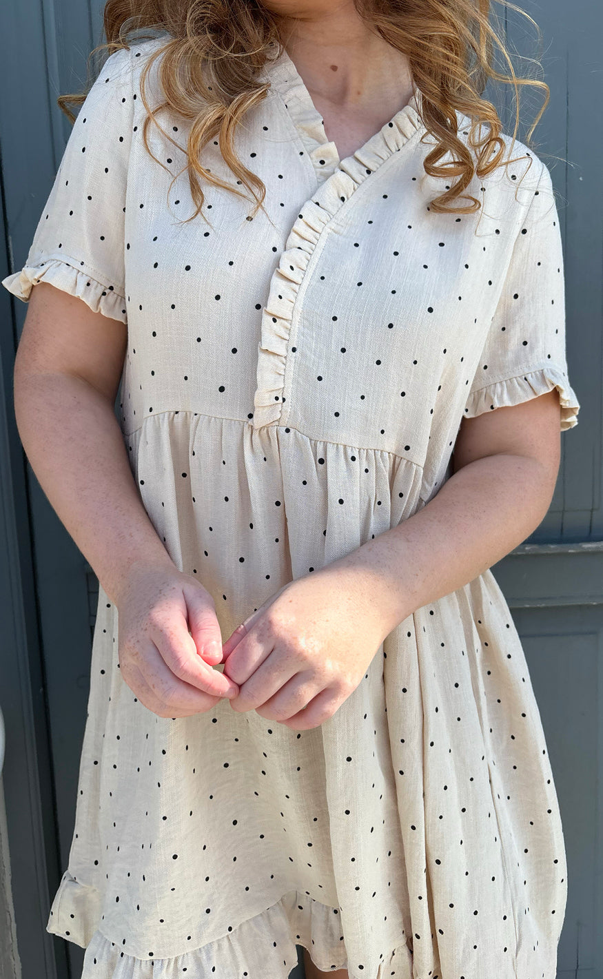 Say INA Copenhagen Kjole - Catja Summer - Black Dots