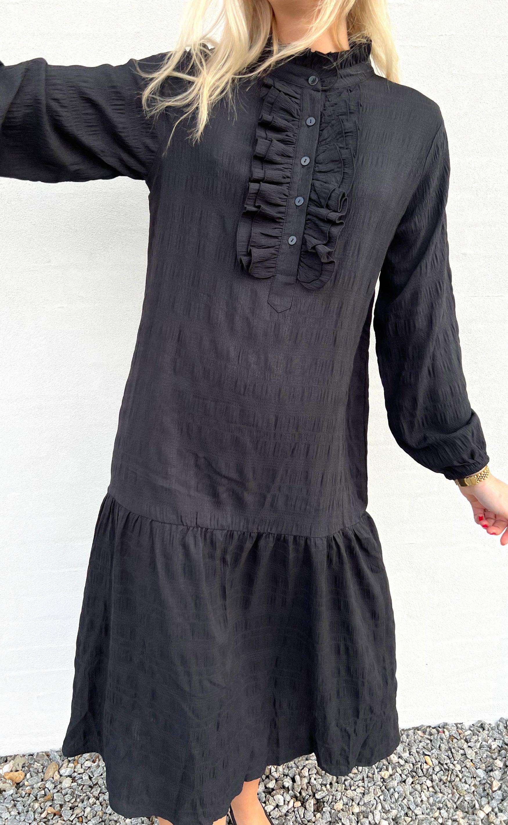 Say INA Copenhagen Kjole - Cecilia - Black Gammel