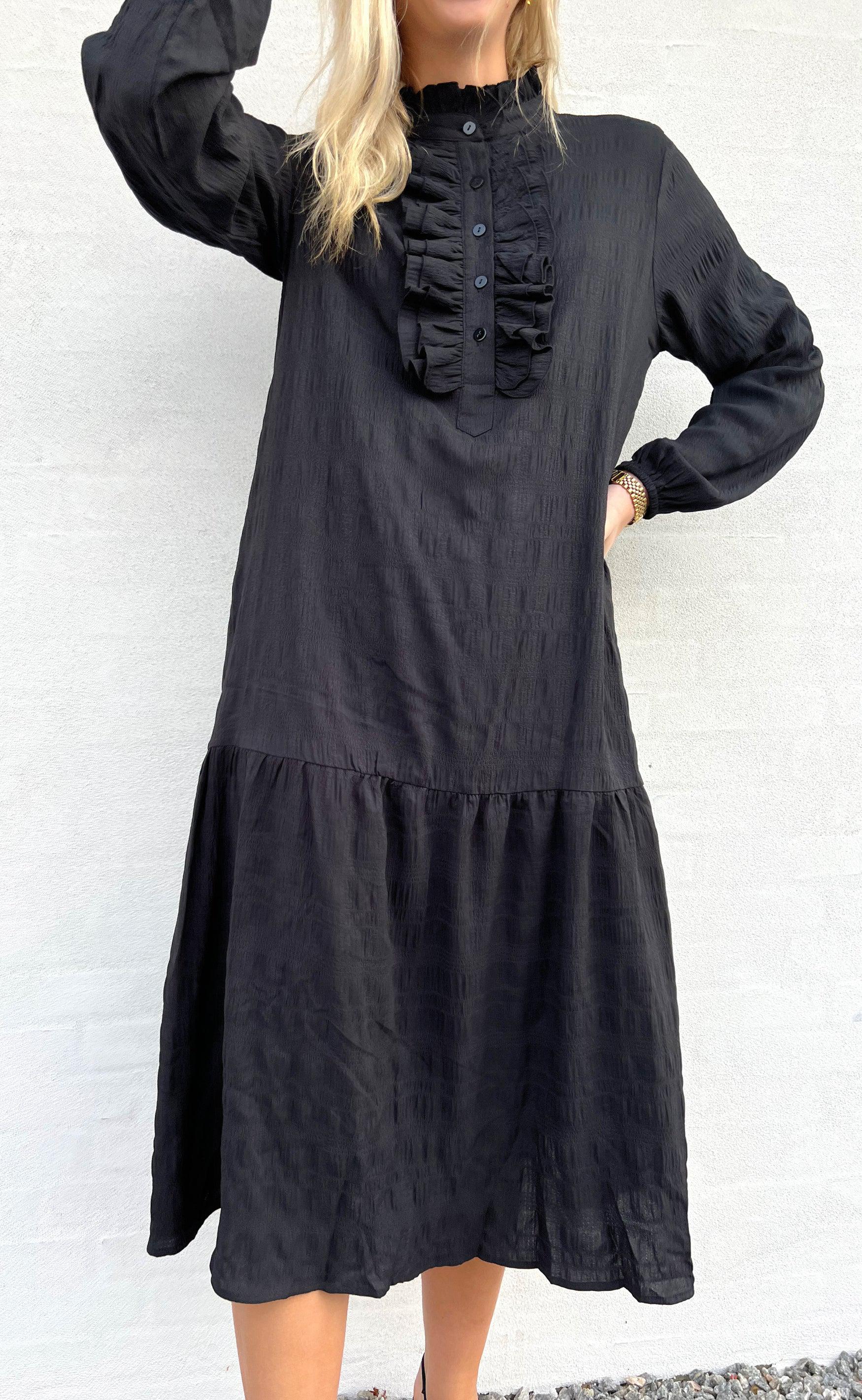 Say INA Copenhagen Kjole - Cecilia - Black Gammel