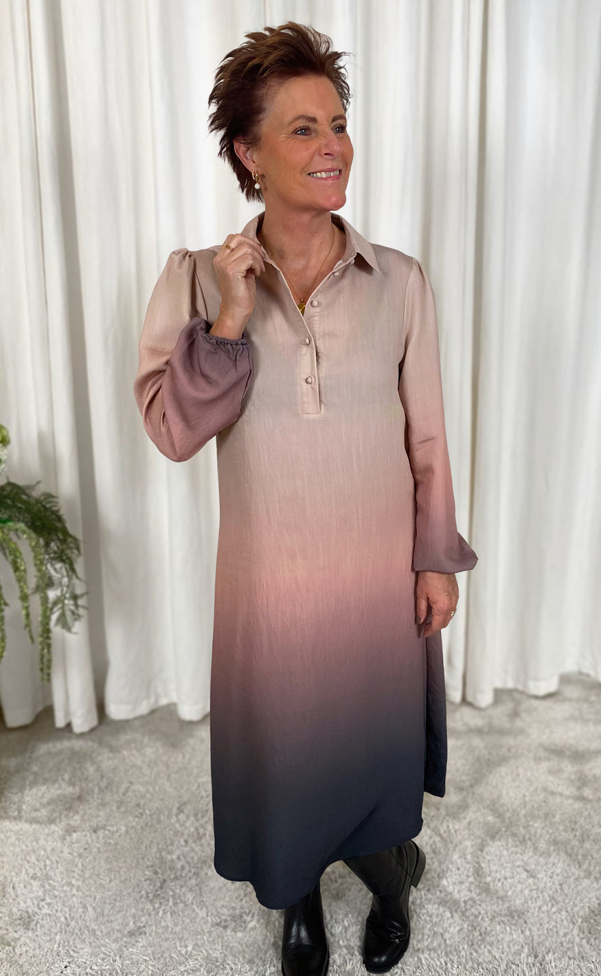 Say INA Copenhagen Kjole - Celeste LS - Fade