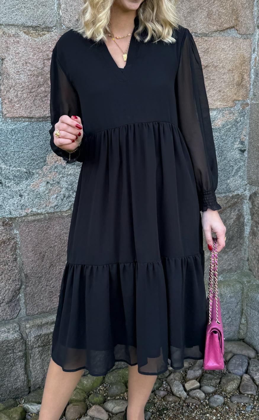 Say INA Copenhagen Kjole - Christel - Black