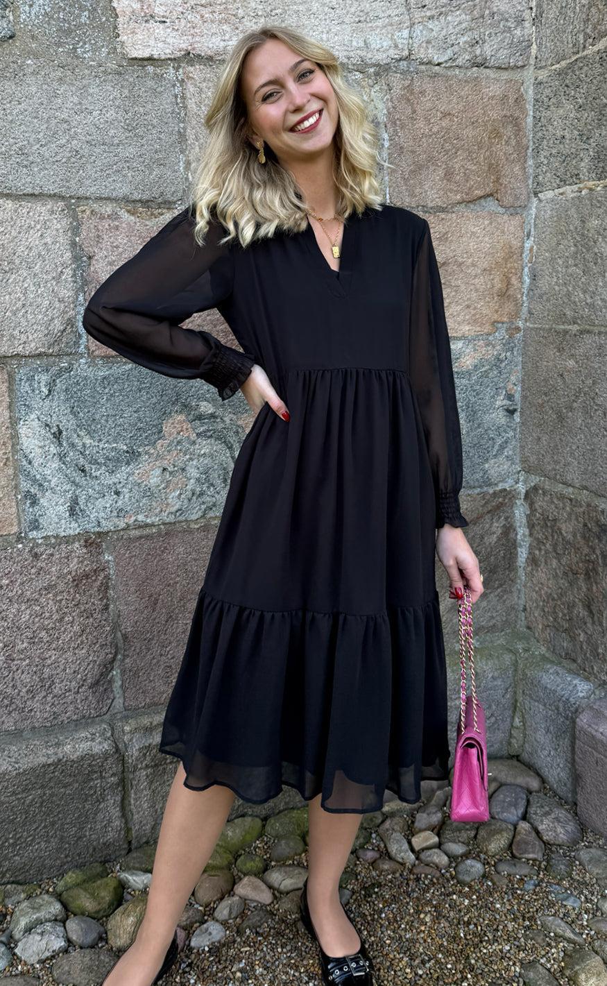 Say INA Copenhagen Kjole - Christel - Black