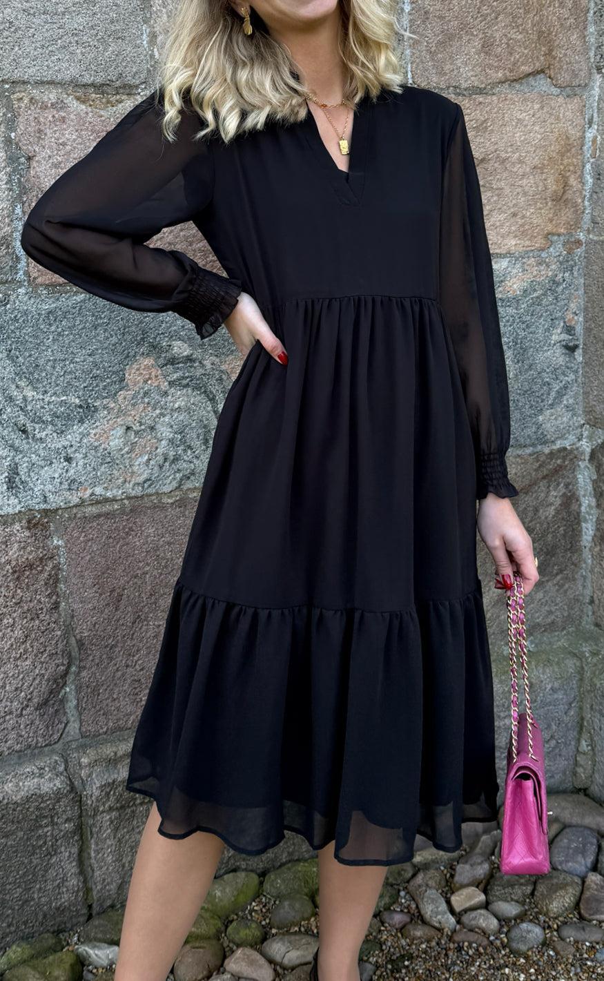 Say INA Copenhagen Kjole - Christel - Black