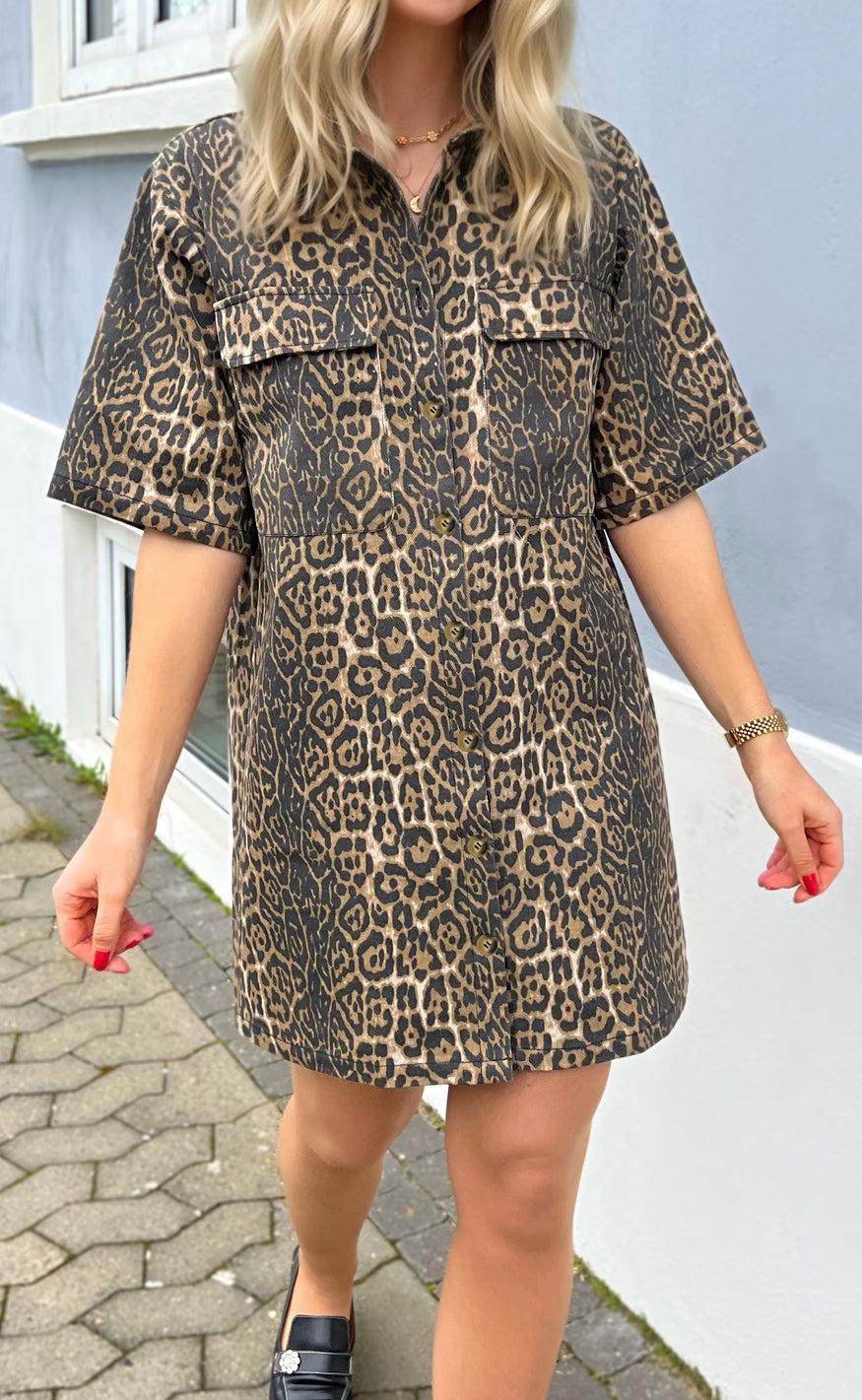 Say INA Copenhagen Kjole - Ciska - Leopard
