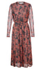 Say INA Copenhagen Kjole - Claura - Brown Leaf