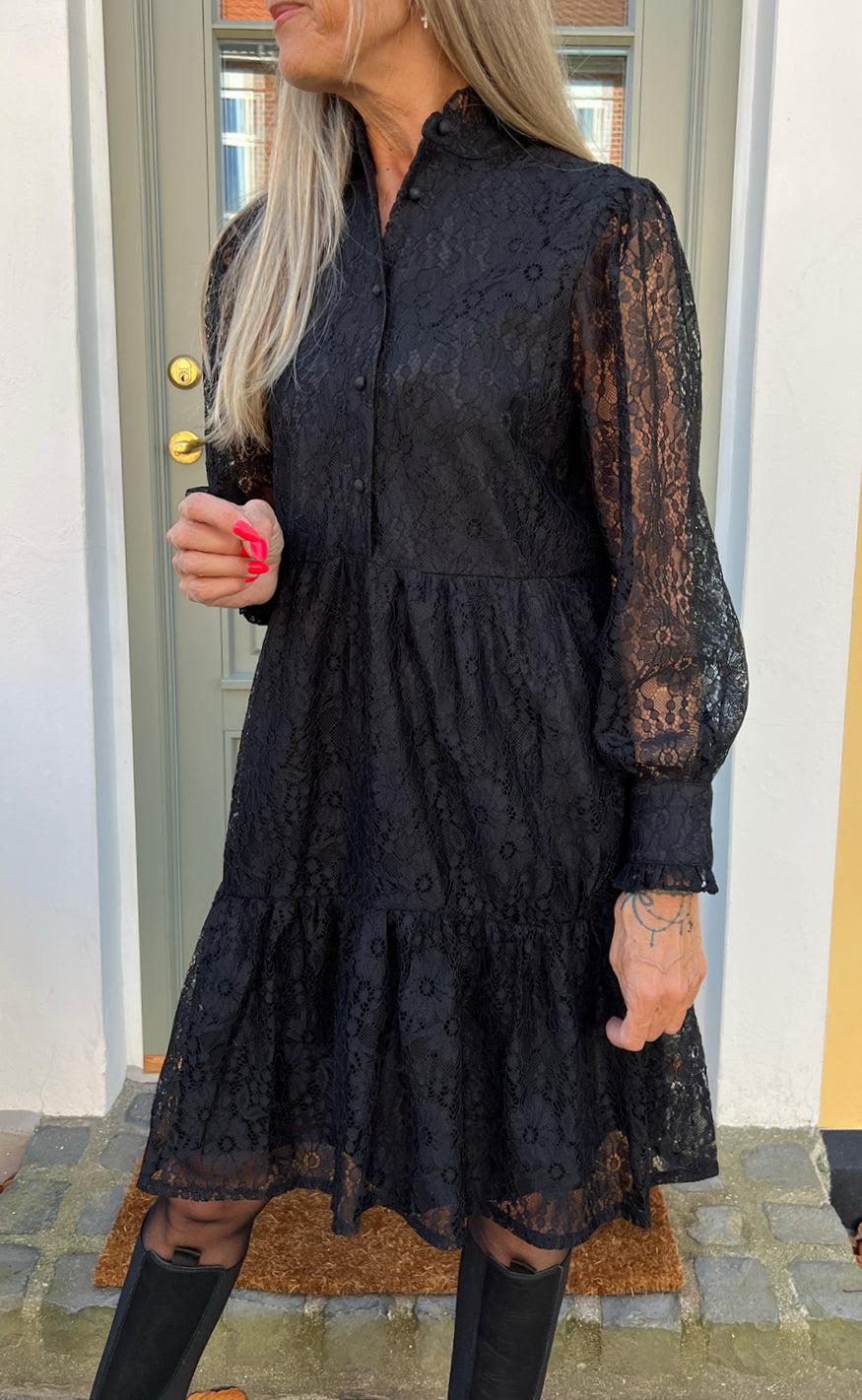 Say INA Copenhagen Kjole - Dalia - Black