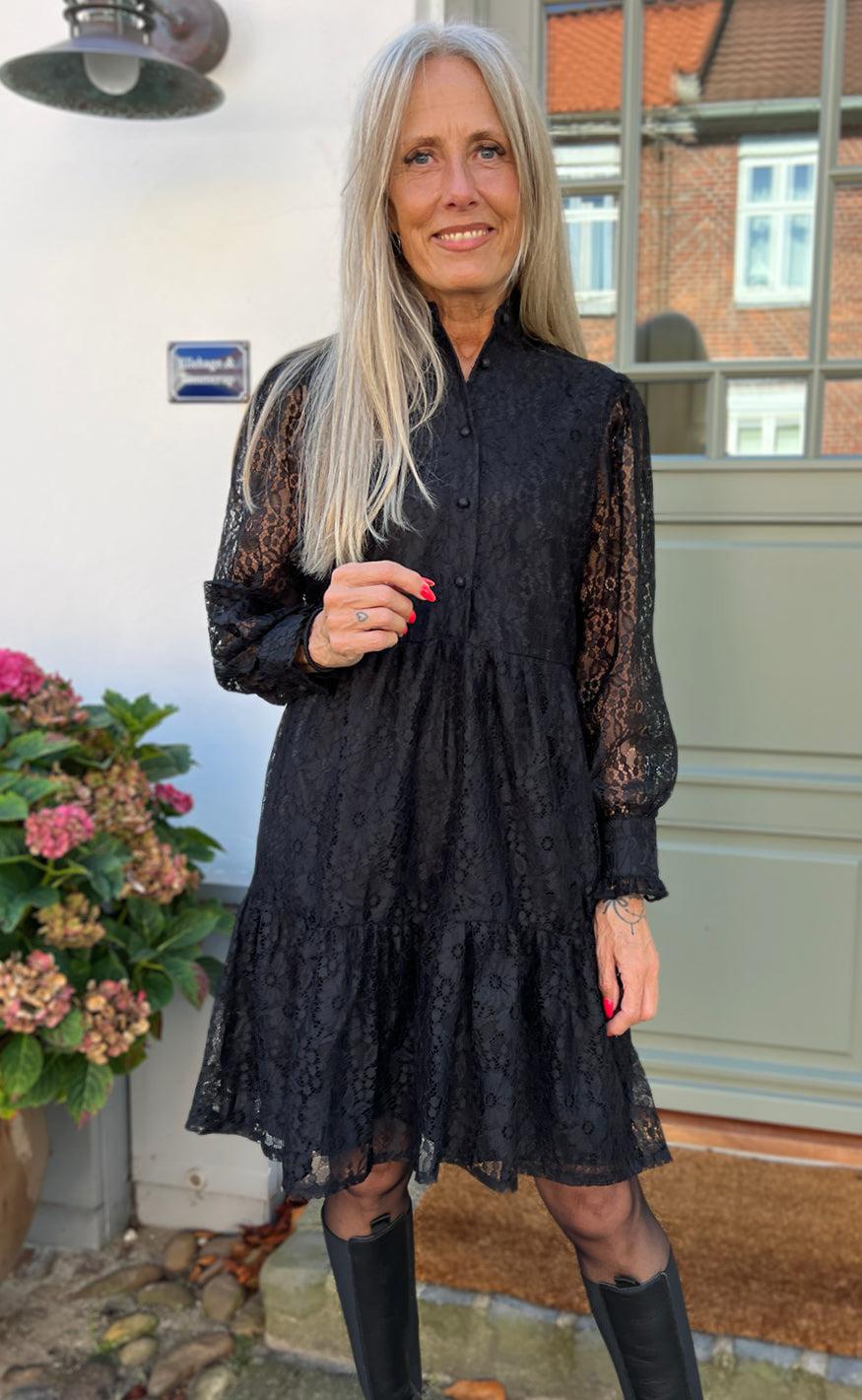 Say INA Copenhagen Kjole - Dalia - Black