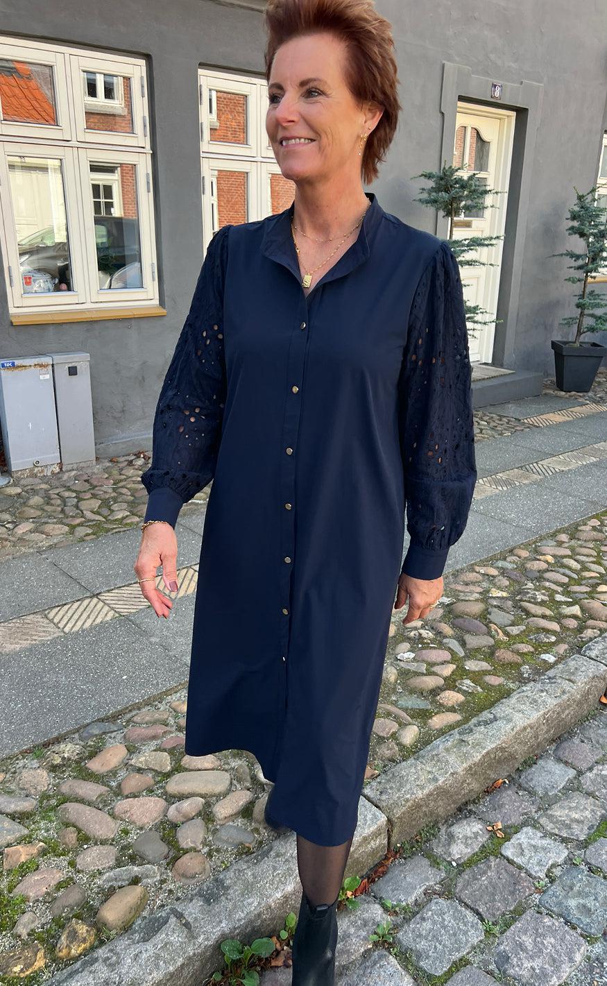 Say INA Copenhagen Kjole - Demi - Navy Blue