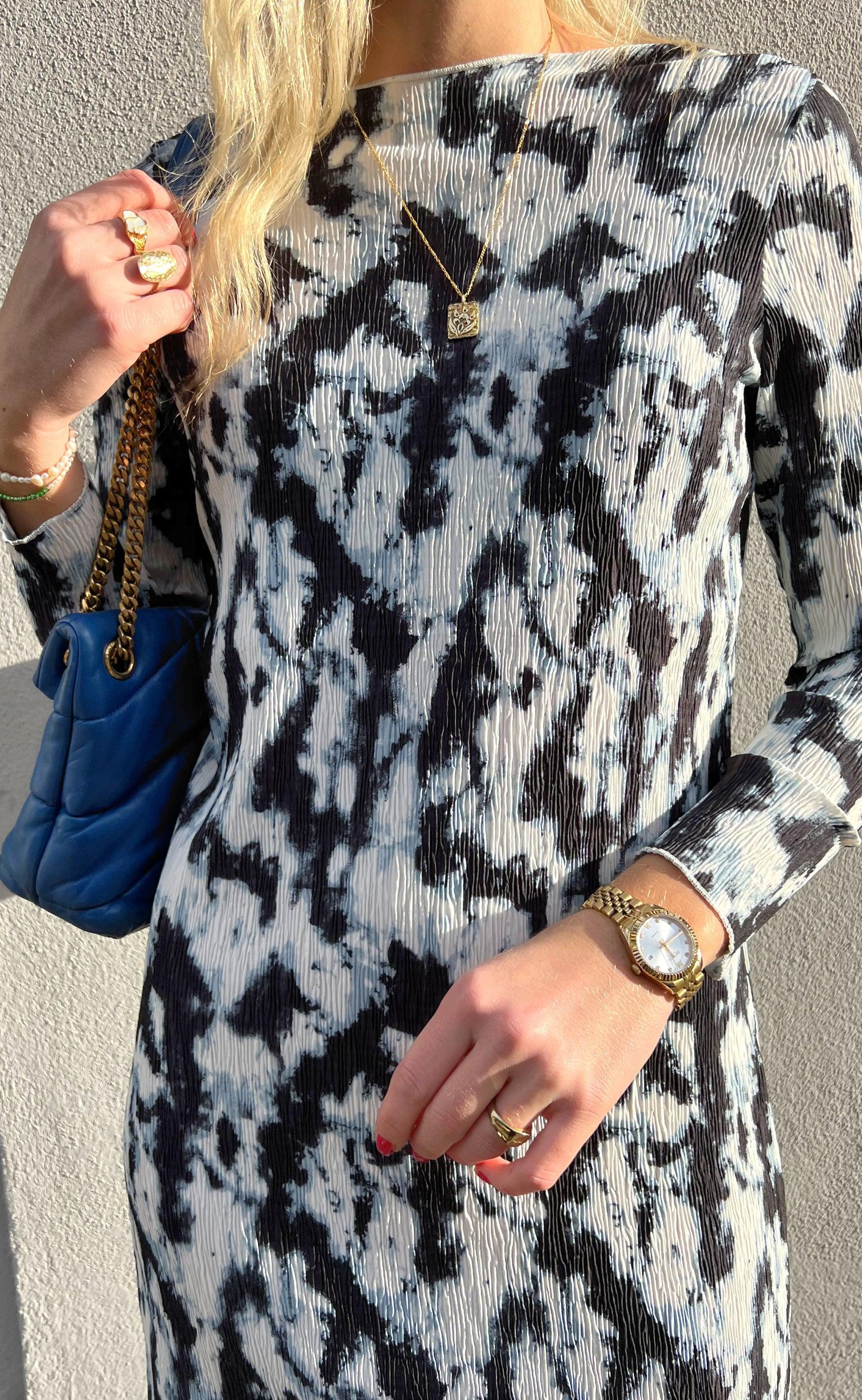Say INA Copenhagen Kjole - Ditte - Dark Tie Dye