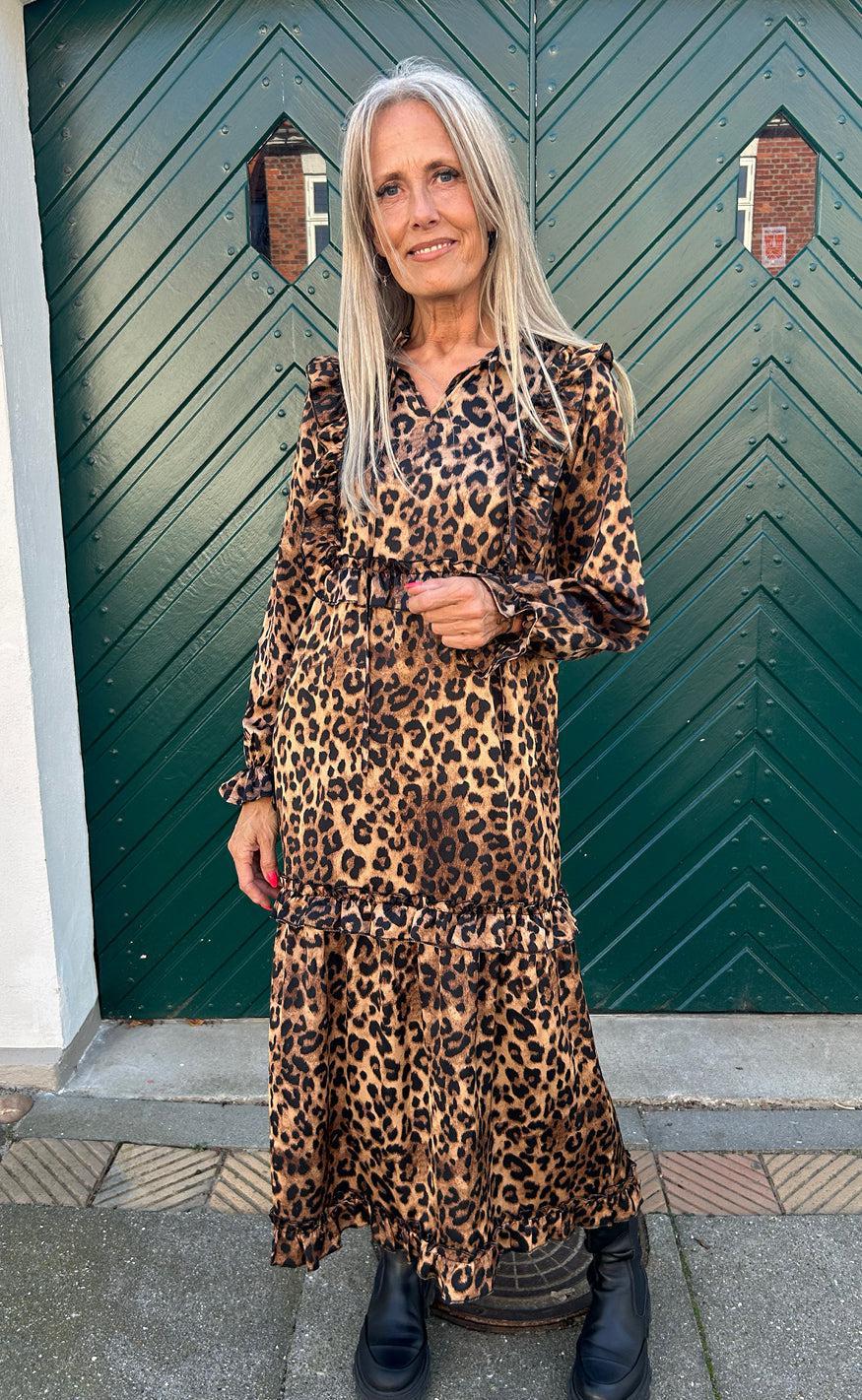 Say INA Copenhagen Kjole - Elina - Leopard