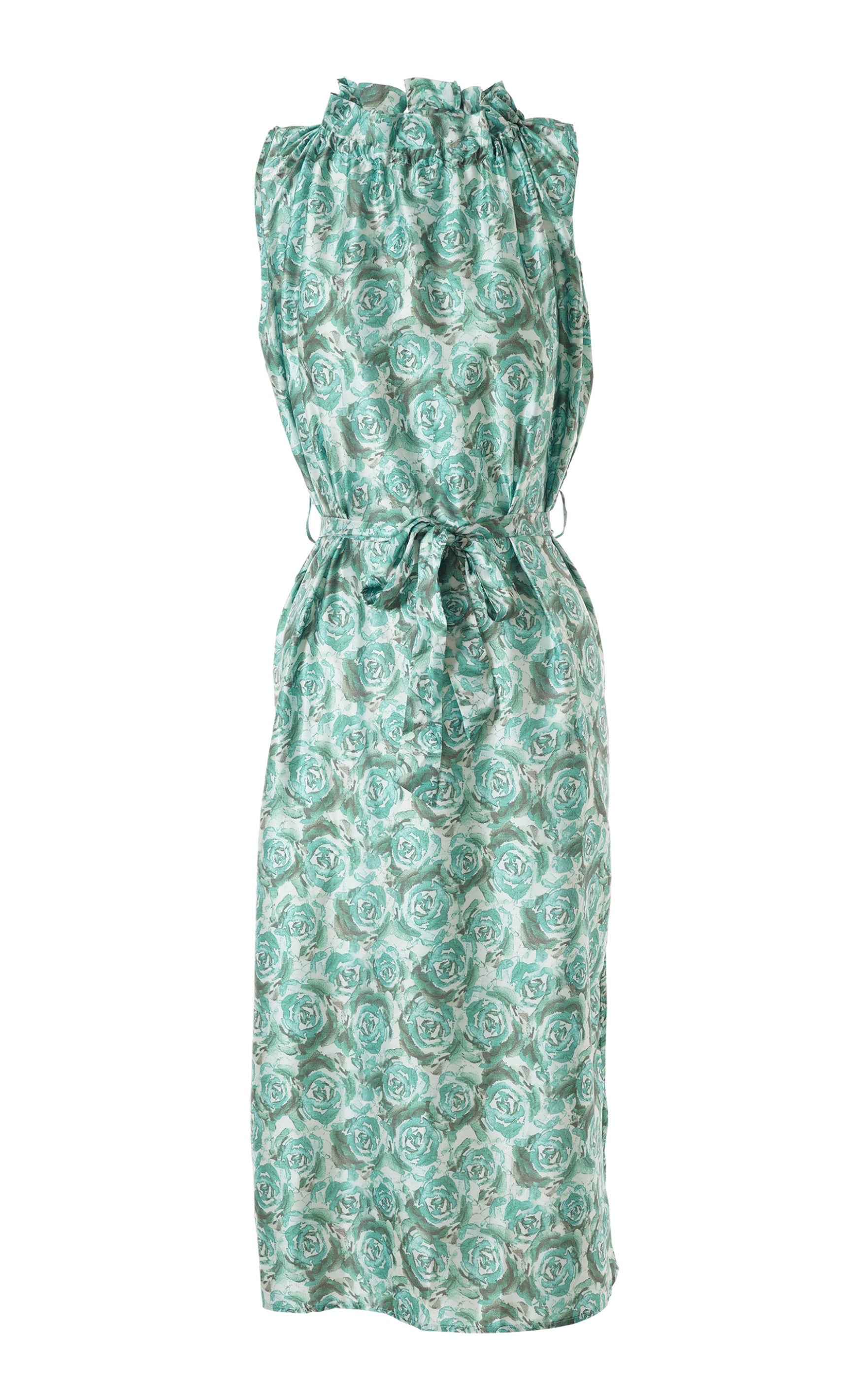 Say INA Copenhagen Kjole - Ellen - Green Roses