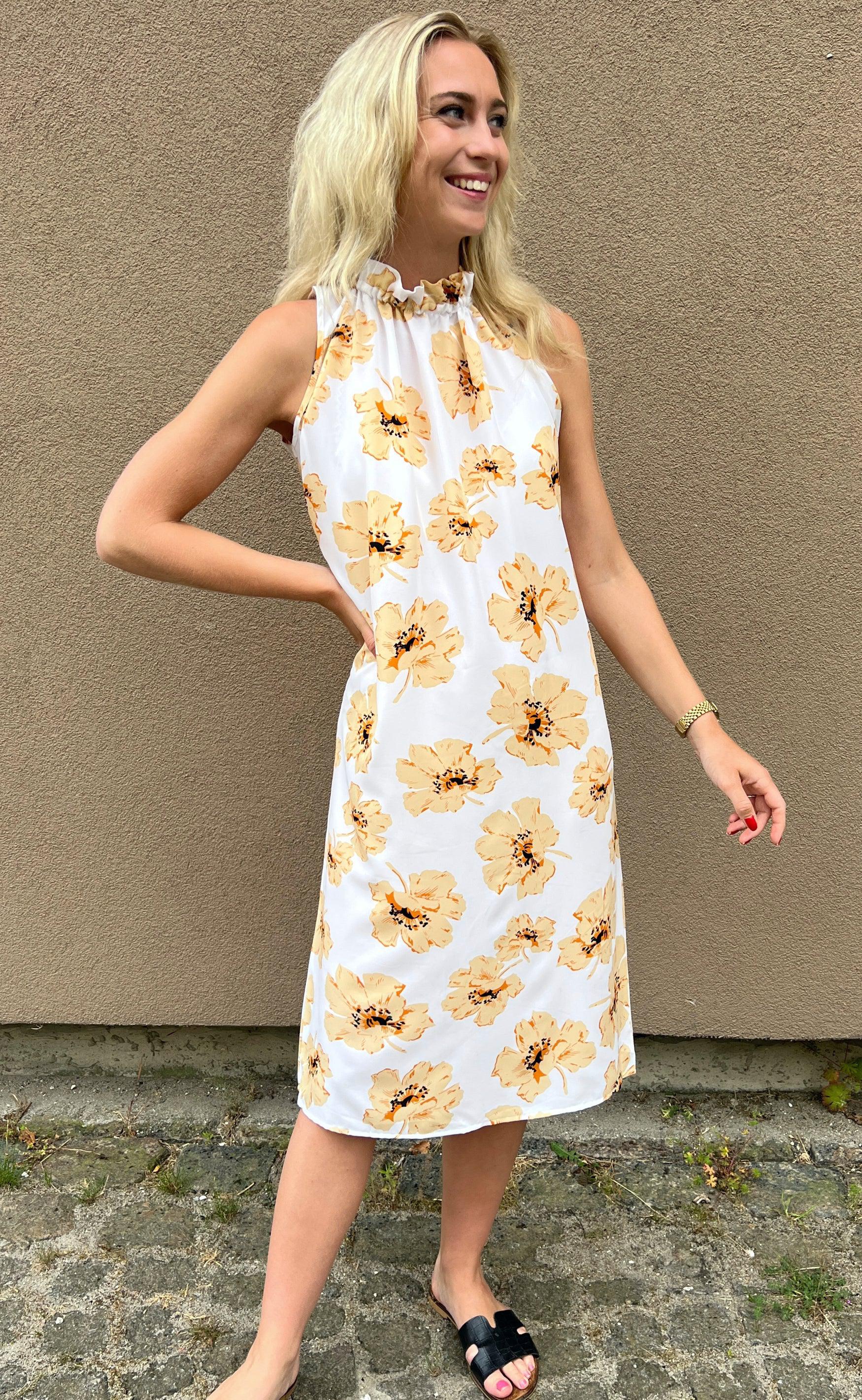 Say INA Copenhagen Kjole - Ellen - Sun Flower