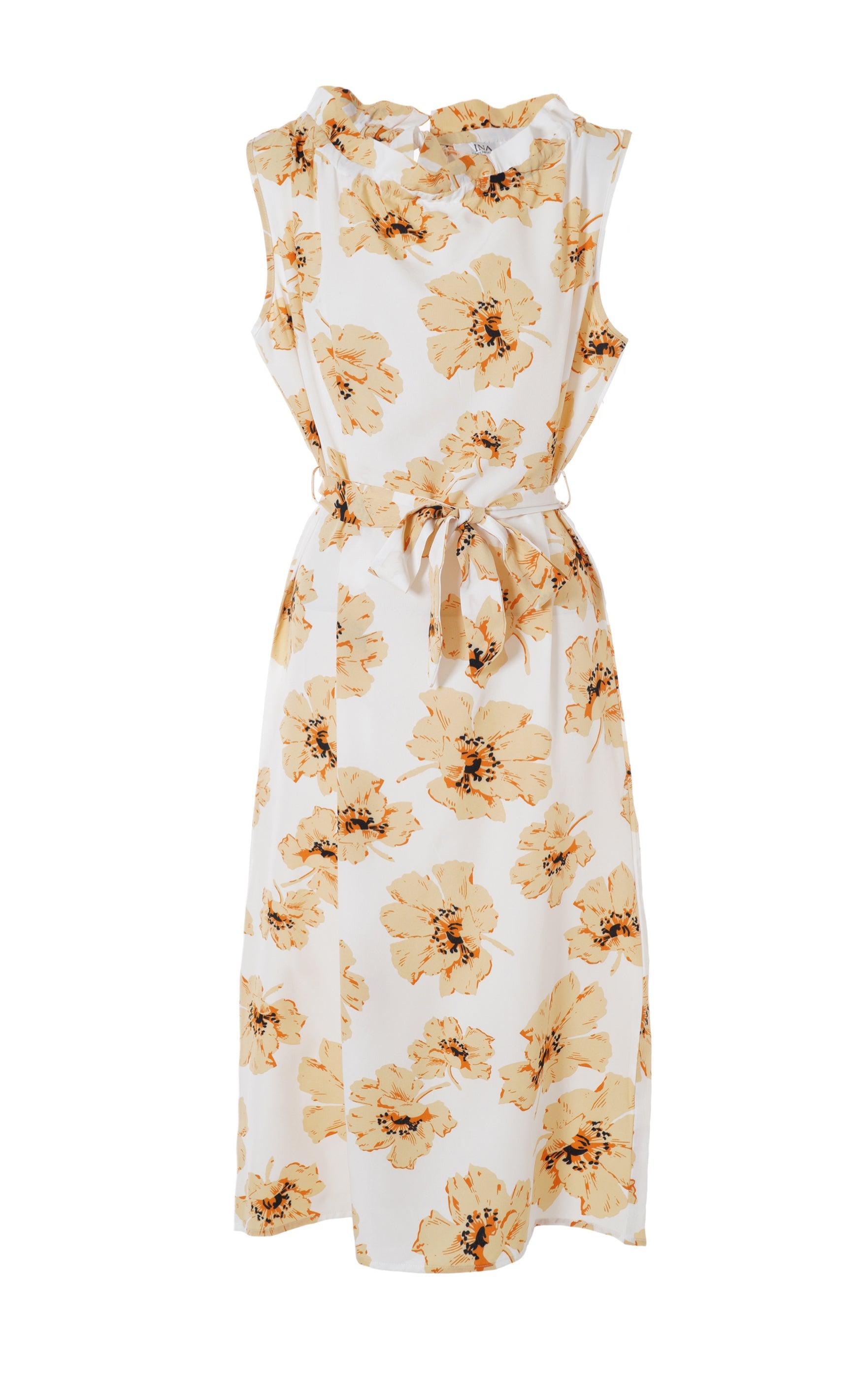 Say INA Copenhagen Kjole - Ellen - Sun Flower