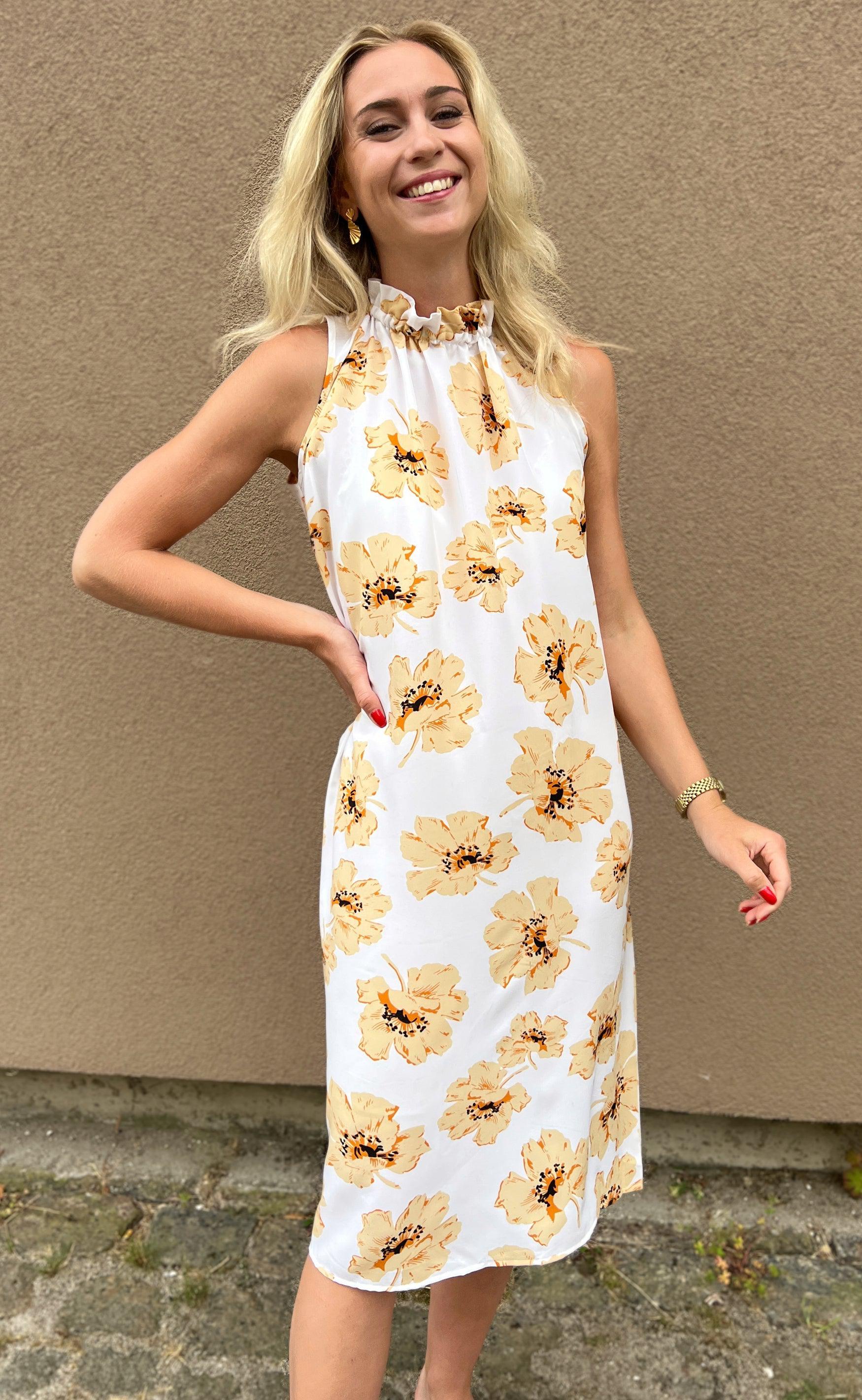 Say INA Copenhagen Kjole - Ellen - Sun Flower