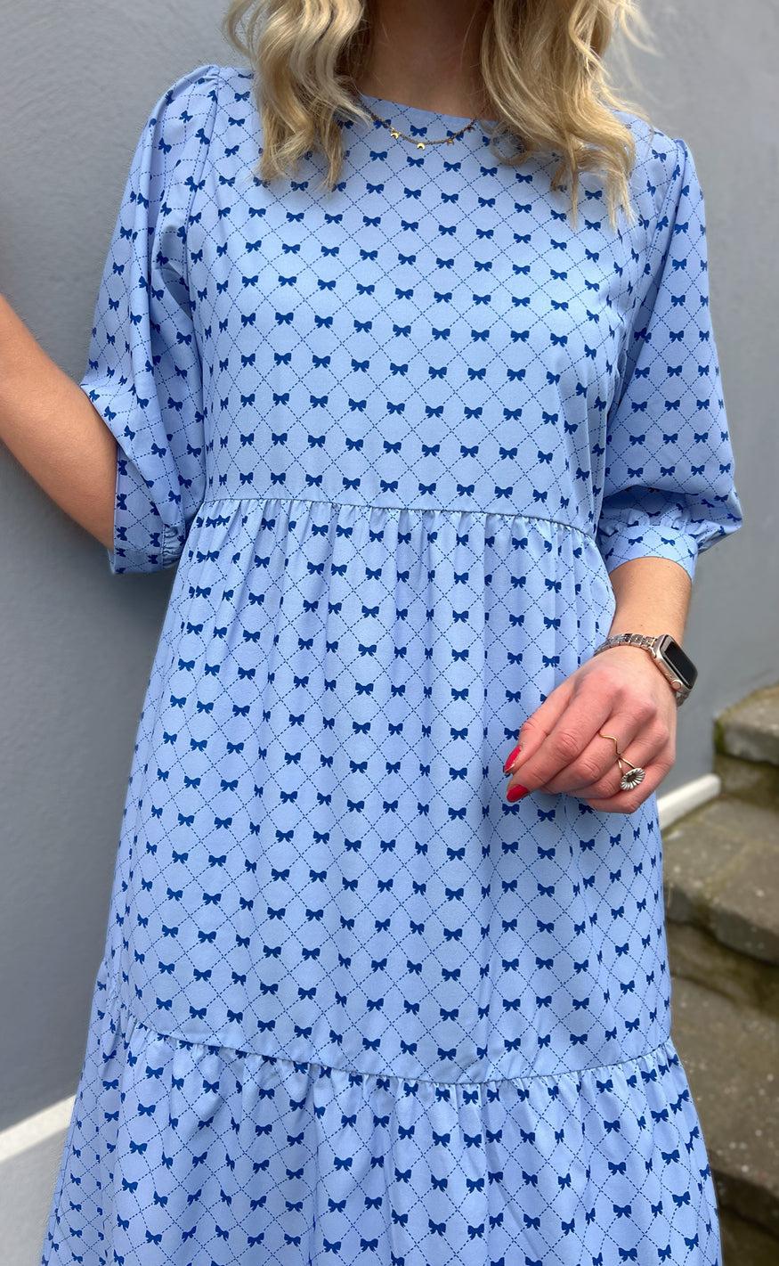 Say INA Copenhagen Kjole - Ellie - Blue Bows