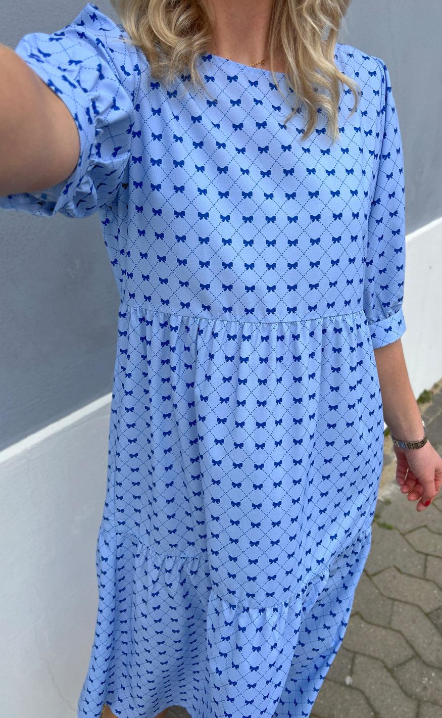 Say INA Copenhagen Kjole - Ellie - Blue Bows