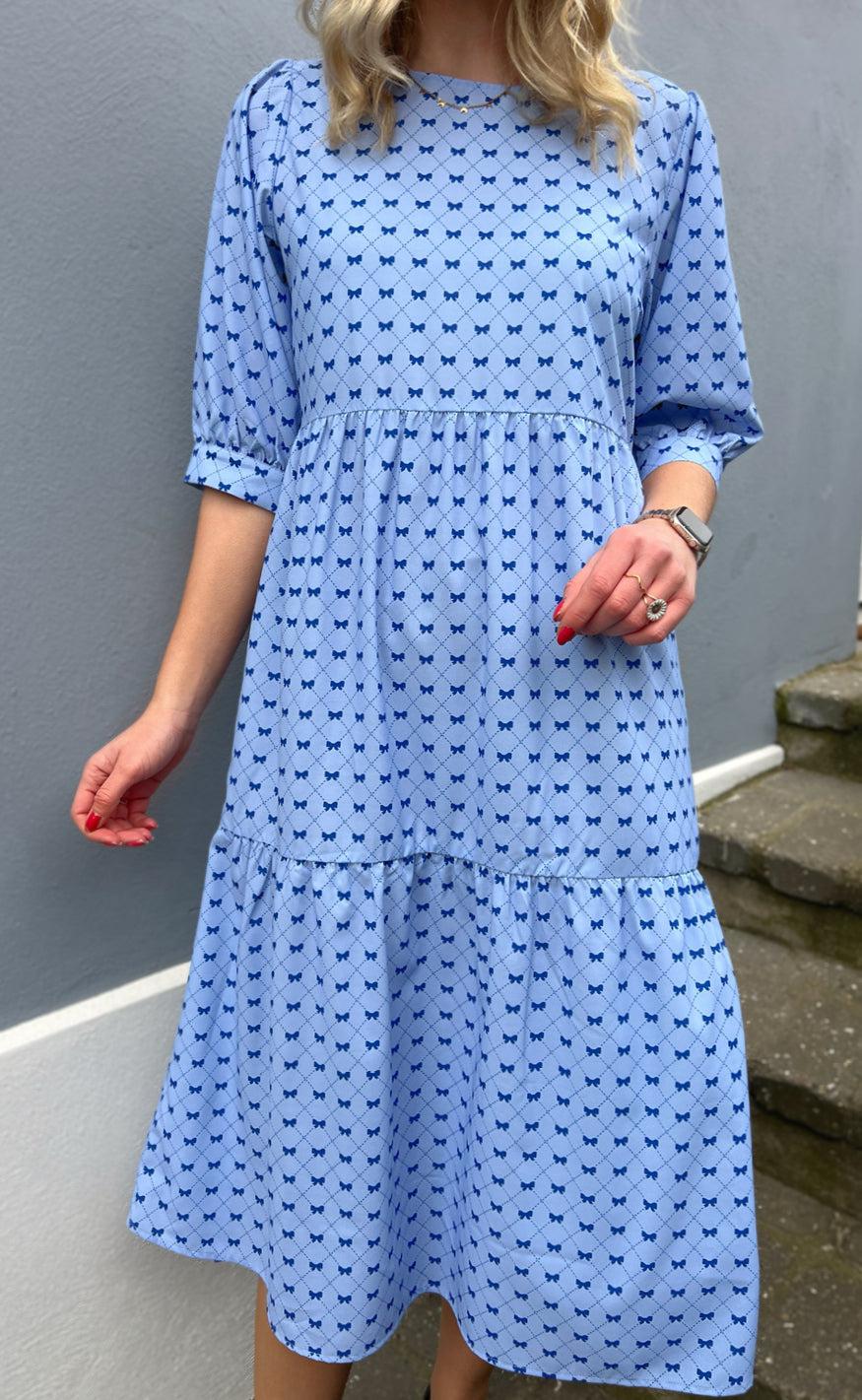 Say INA Copenhagen Kjole - Ellie - Blue Bows