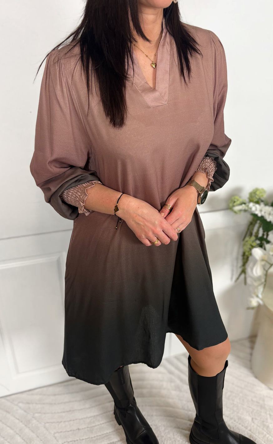 Say INA Copenhagen Kjole - Elva Short - Fading Colours