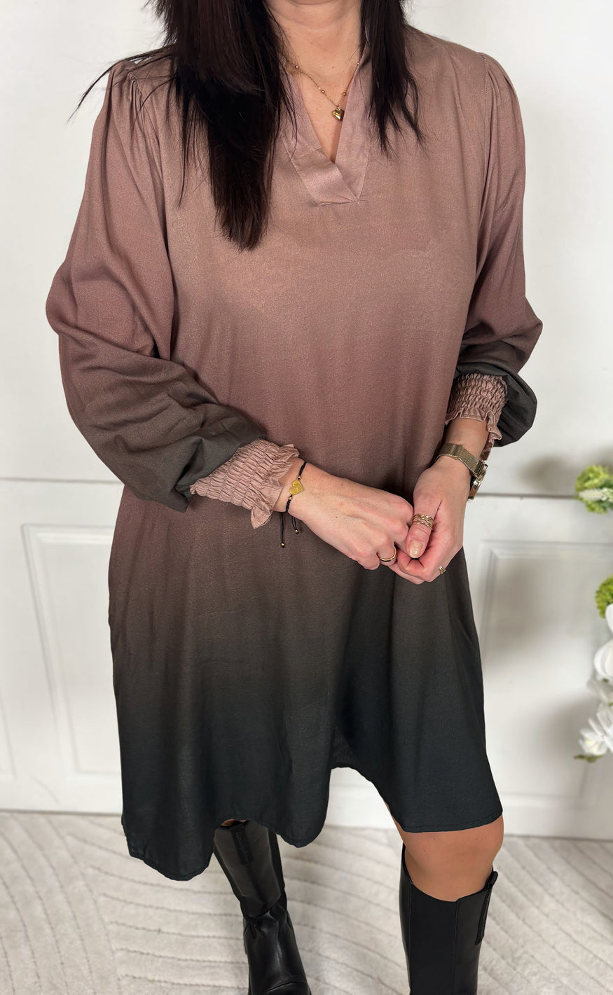 Say INA Copenhagen Kjole - Elva Short - Fading Colours