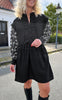 Say INA Copenhagen Kjole - Emily Broderi - Black / White