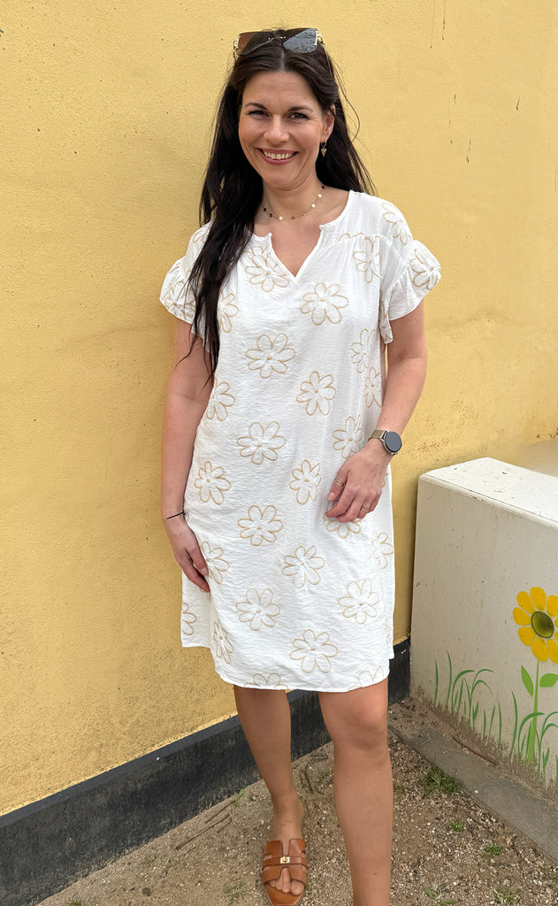 Say INA Copenhagen Kjole - Emma - Flower Embroidery