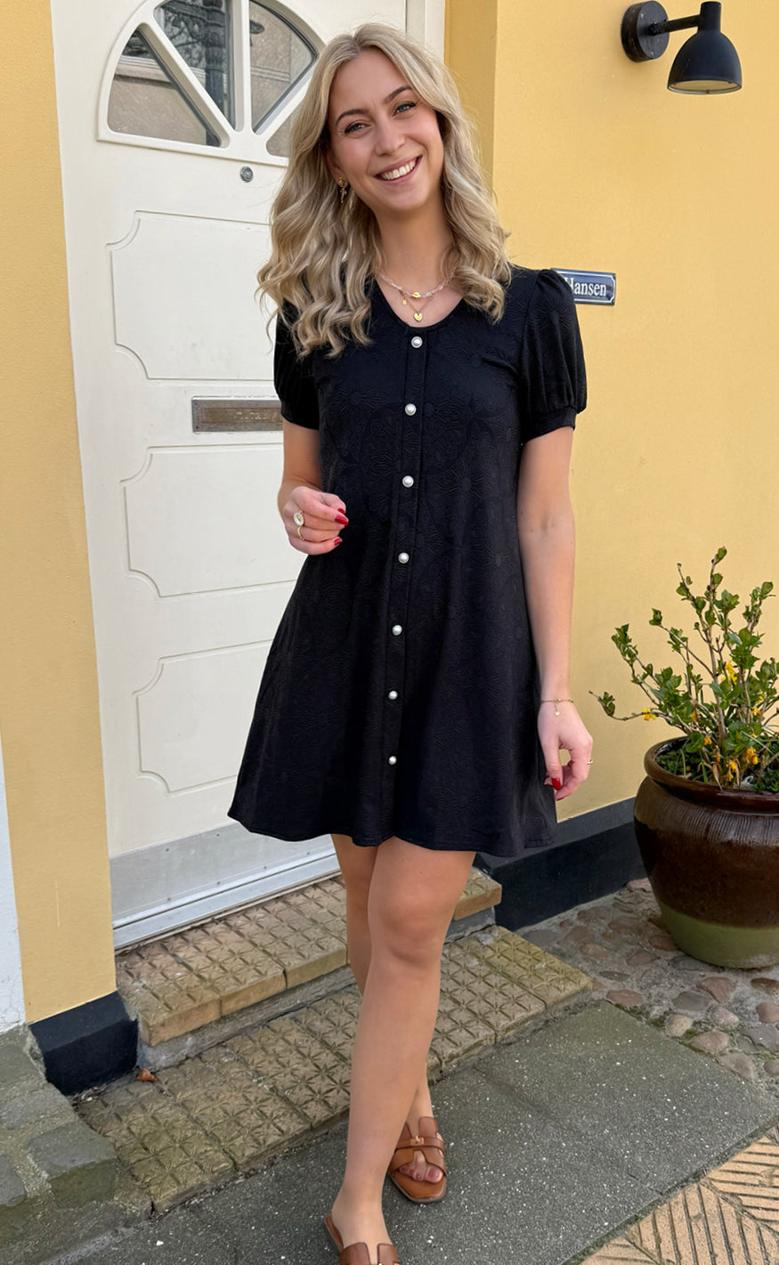 Say INA Copenhagen Kjole - Fia - Black