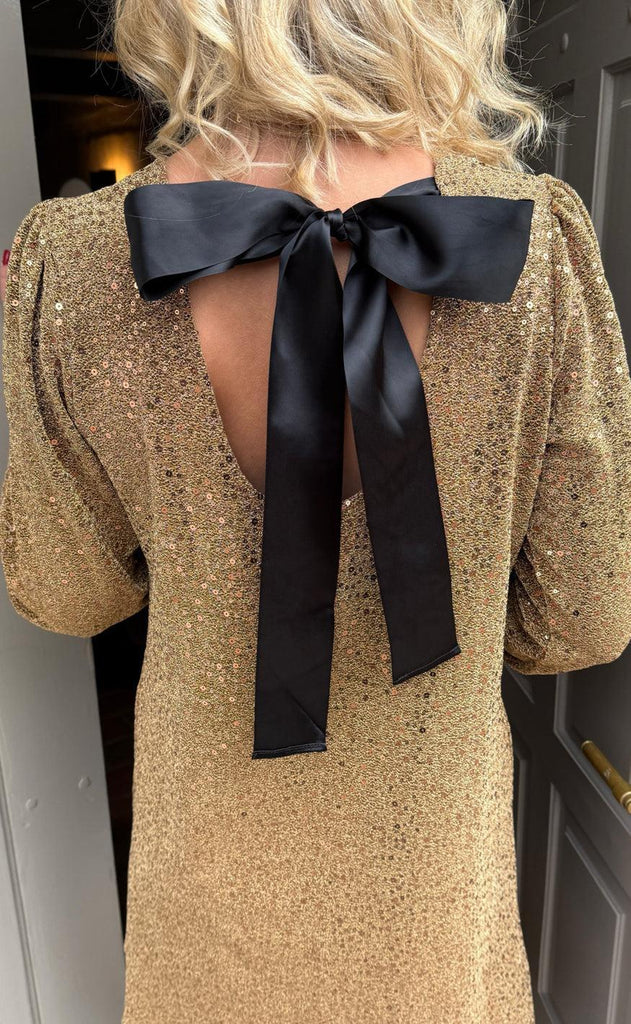 Say INA Copenhagen Kjole - Fia Long - Golden