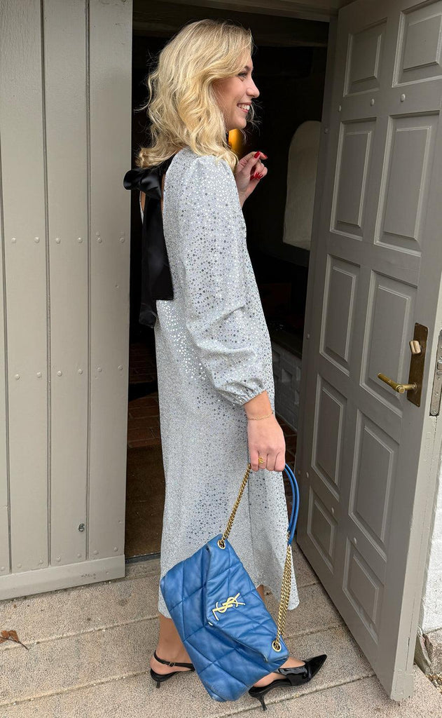 Say INA Copenhagen Kjole - Fia Long - Silver