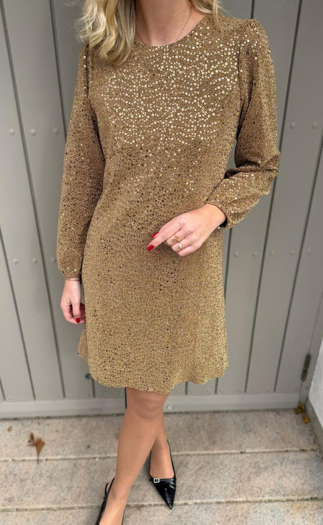 Say INA Copenhagen Kjole - Fia Short - Golden