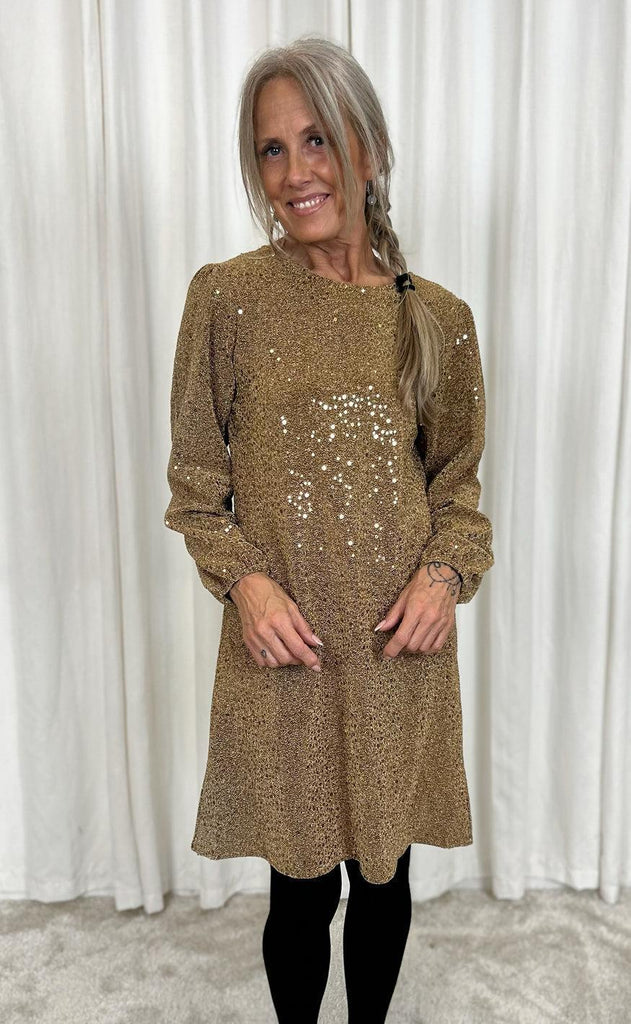 Say INA Copenhagen Kjole - Fia Short - Golden