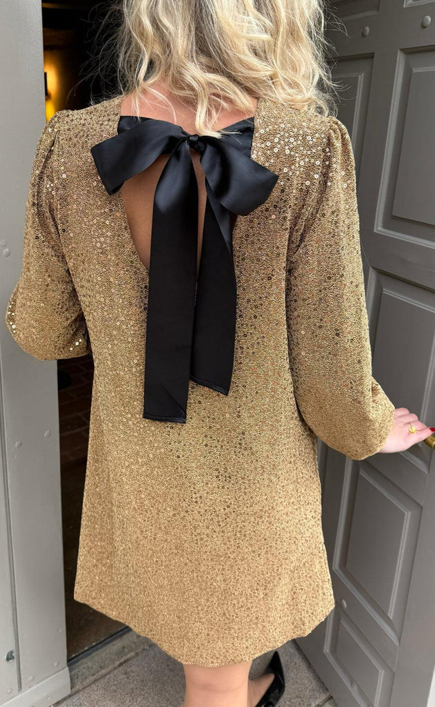 Say INA Copenhagen Kjole - Fia Short - Golden