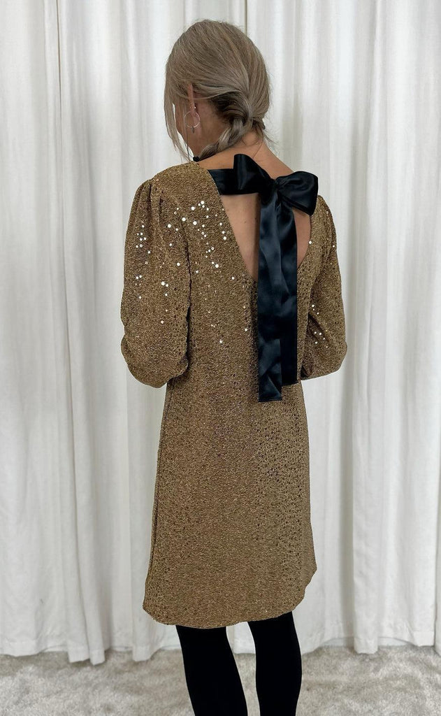 Say INA Copenhagen Kjole - Fia Short - Golden