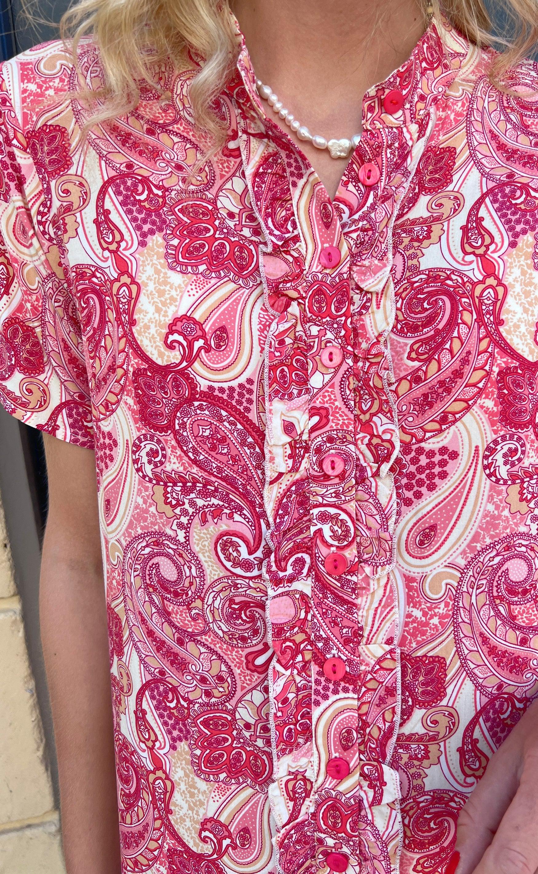 Say INA Copenhagen Kjole - Flora - Rose Paisley