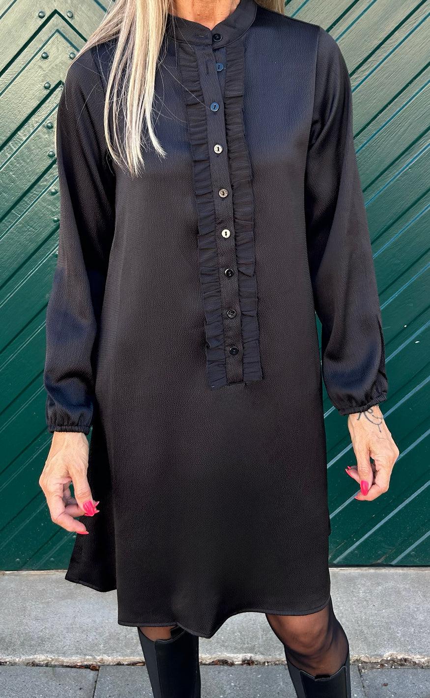 Say INA Copenhagen Kjole - Florina - Shiny Black