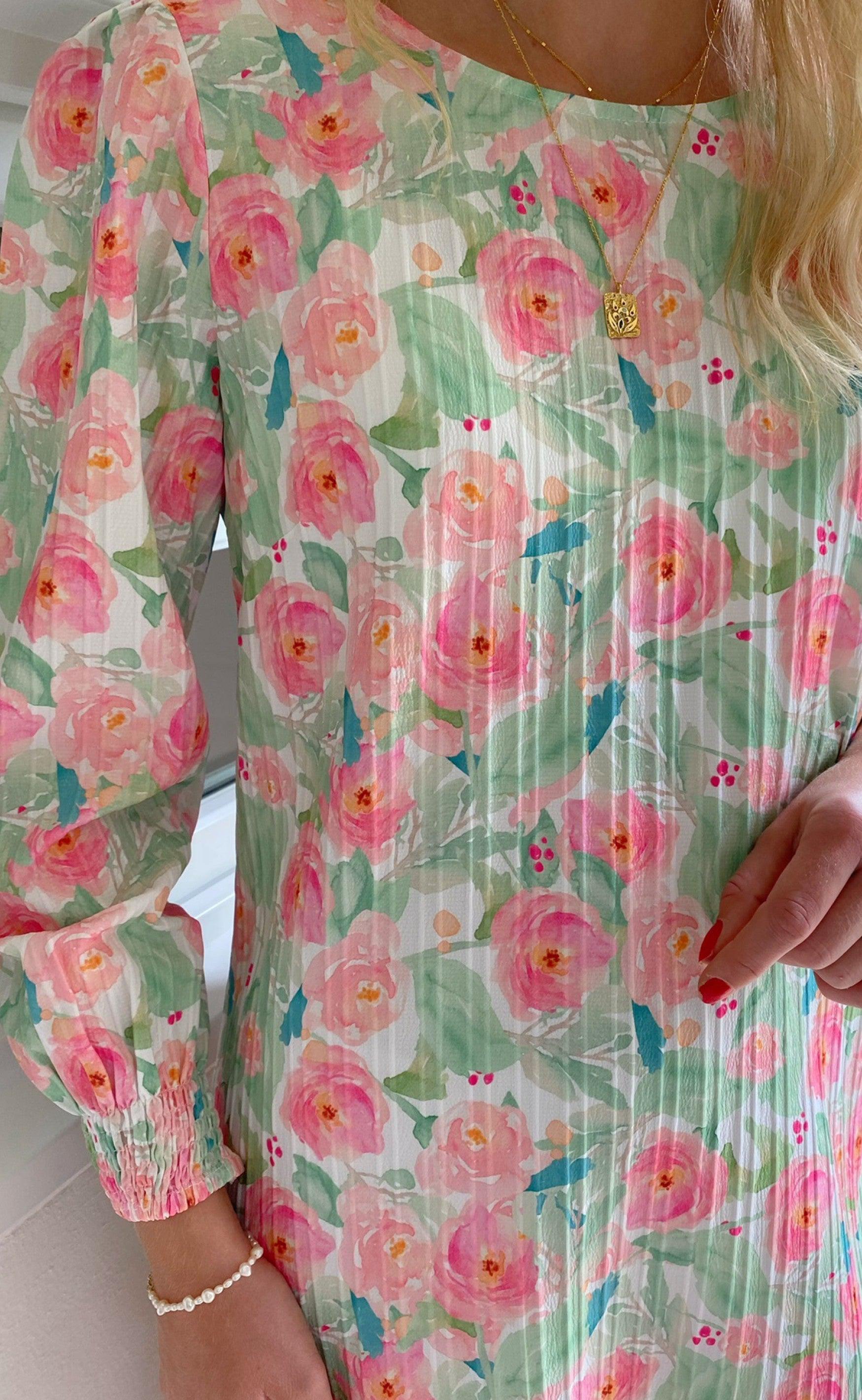 Say INA Copenhagen Kjole - Frida - Roses