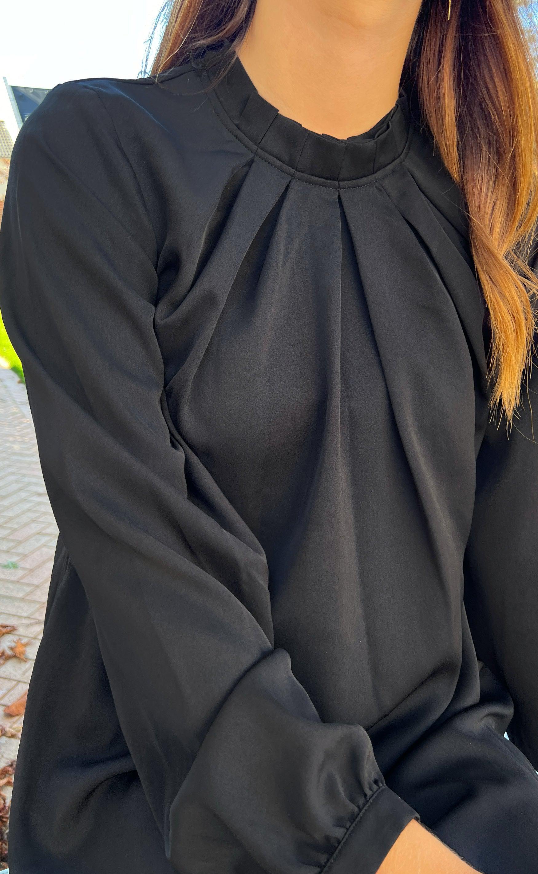Say INA Copenhagen Kjole - Hazel - Black