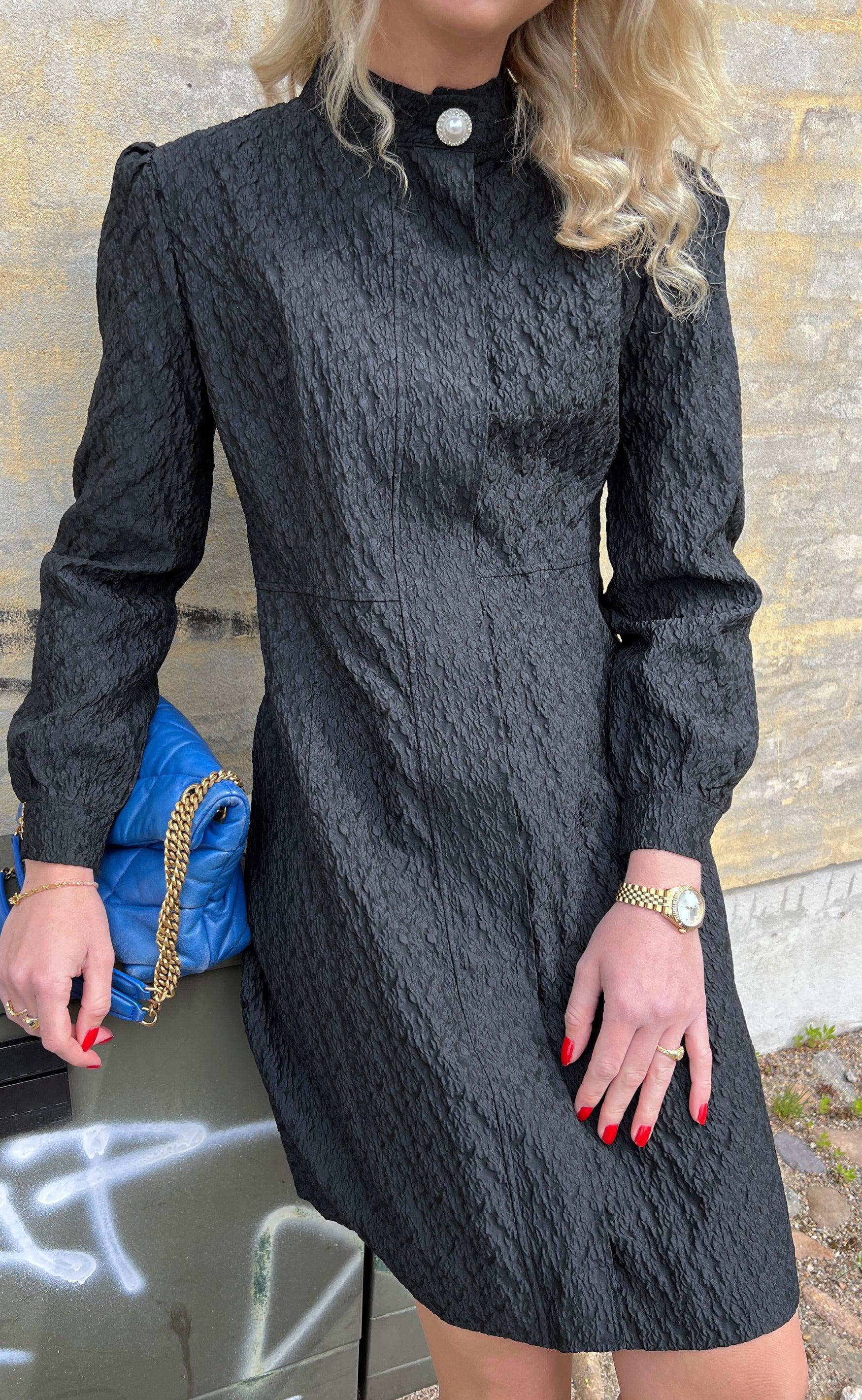 Say INA Copenhagen Kjole - Ines - Black Flower