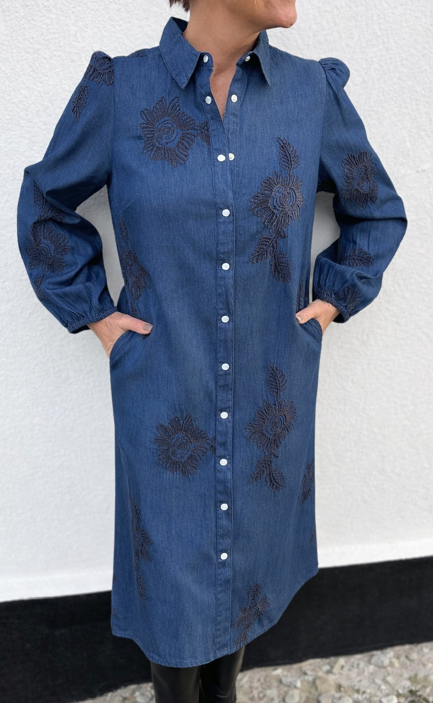 Say INA Copenhagen Kjole - Jessi - Denim Blue
