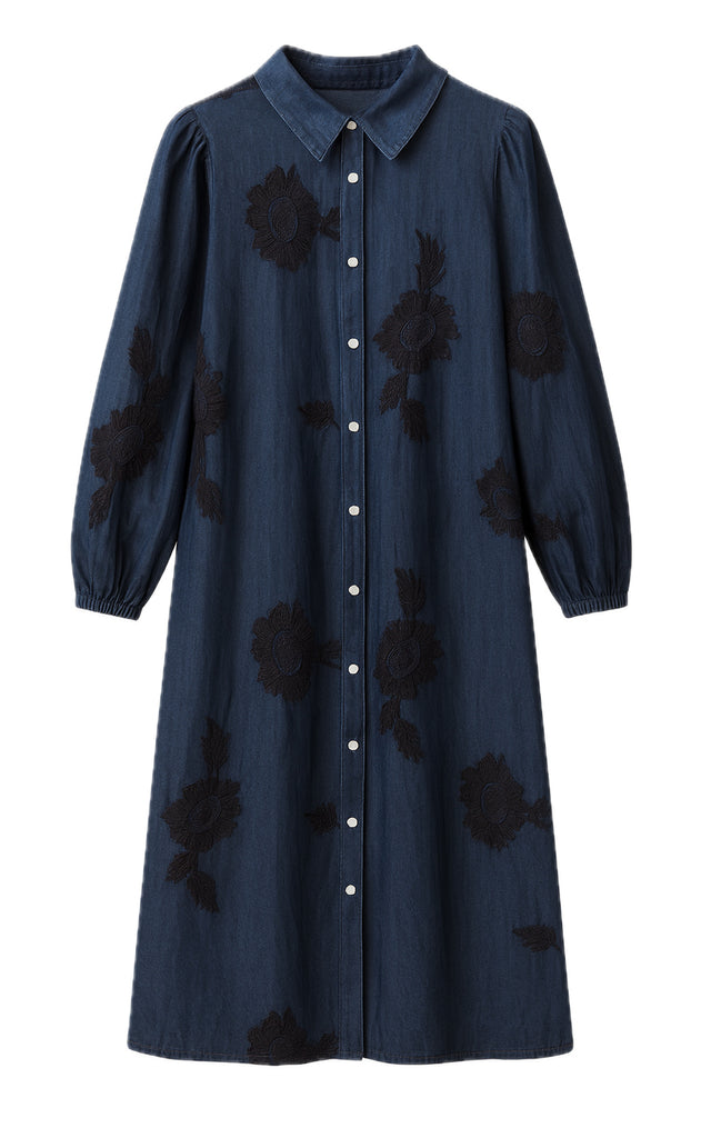 Say INA Copenhagen Kjole - Jessi - Denim Blue