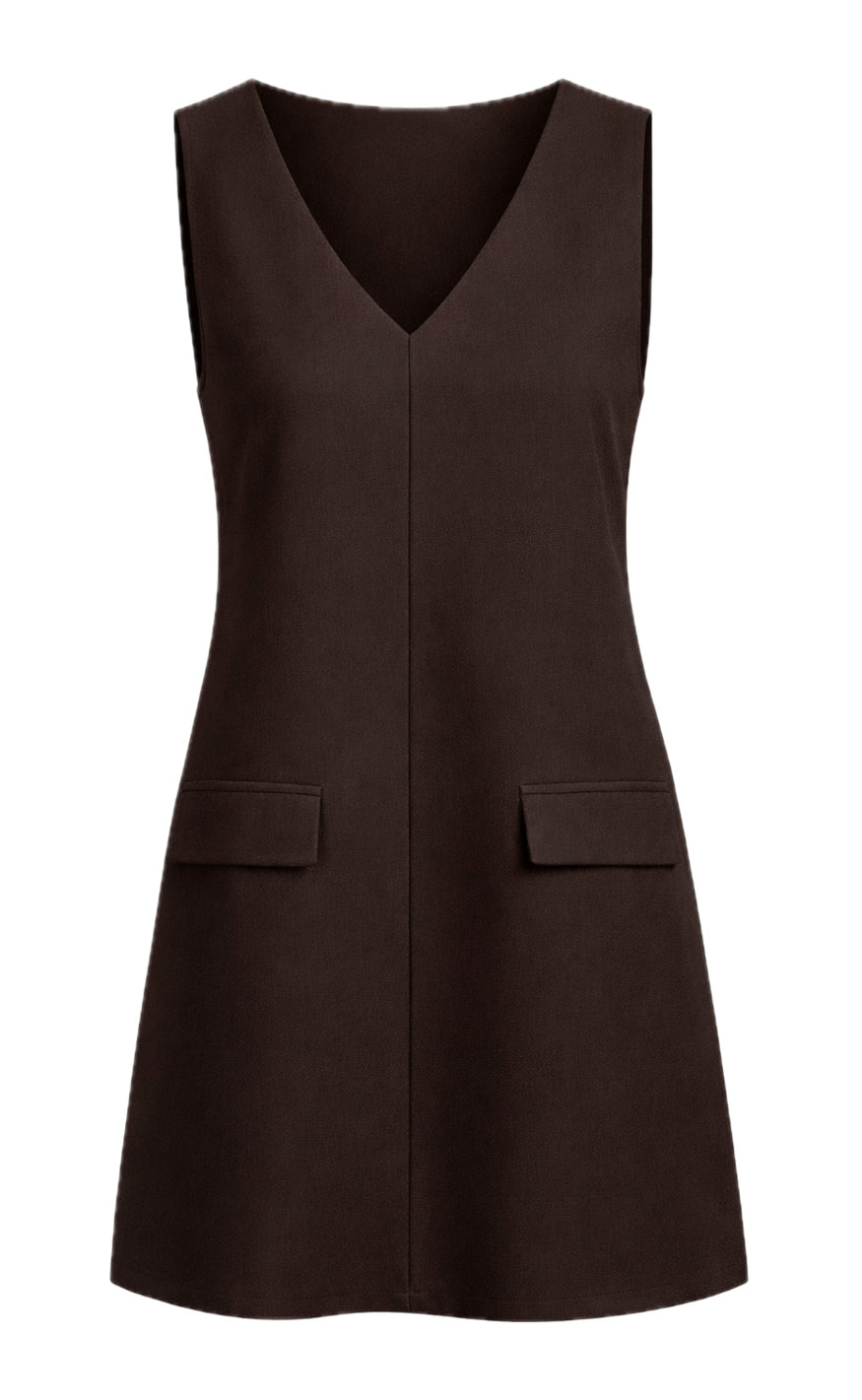Say INA Copenhagen Kjole - Jessi Spencer - Dark Brown