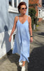 Say INA Copenhagen Kjole - Klara - Blue/White Stripe