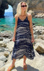 Say INA Copenhagen Kjole - Klara - Navy Tie Dye