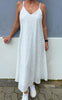 Say INA Copenhagen Kjole - Klara - White Broderi Anglaise