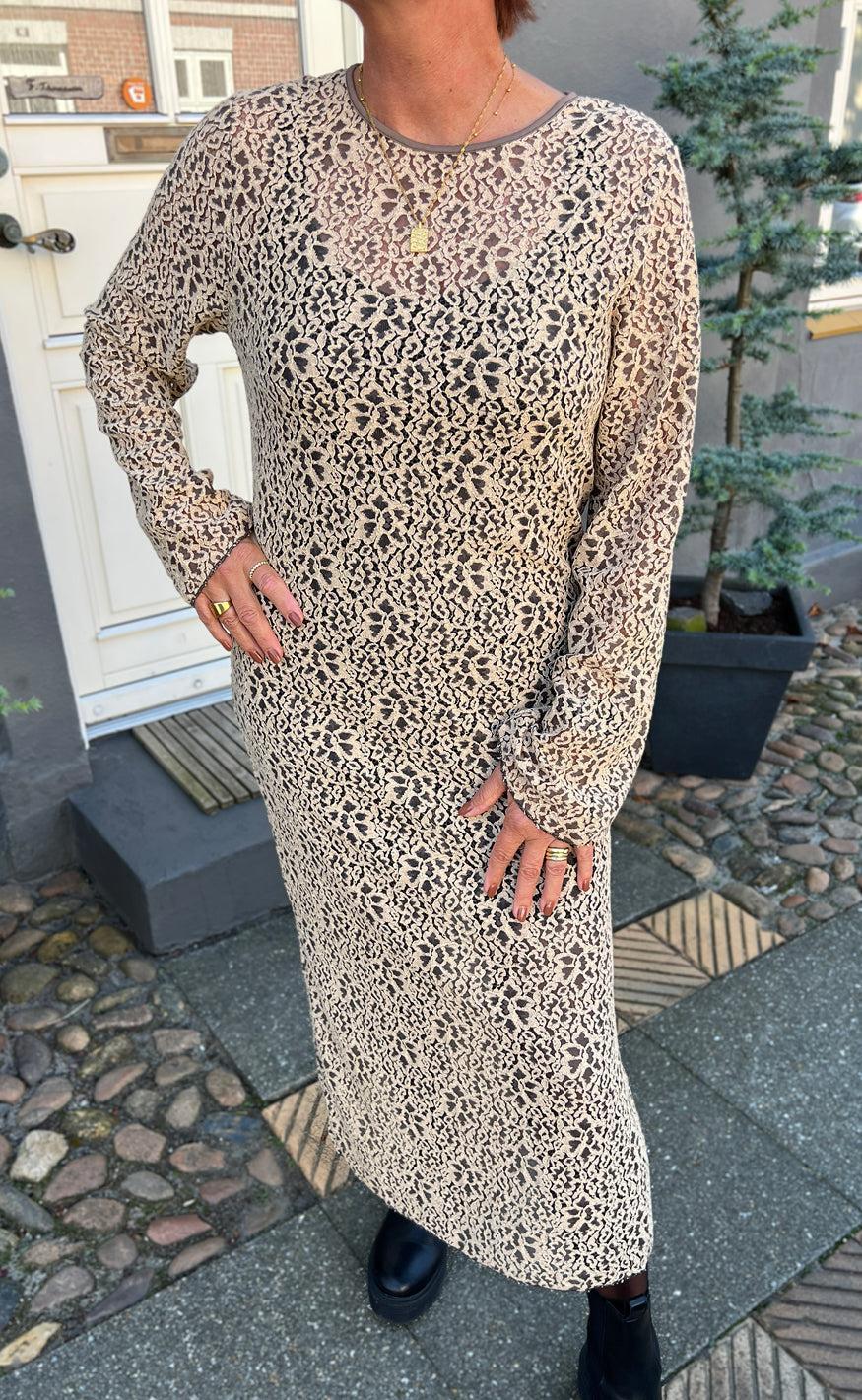 Say INA Copenhagen Kjole - Lanza - Beige/Brown