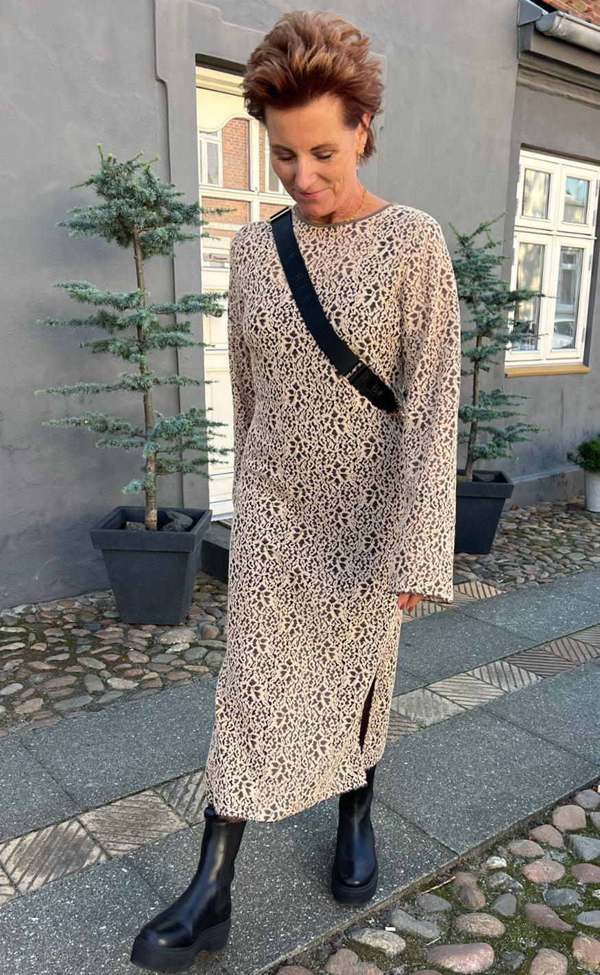 Say INA Copenhagen Kjole - Lanza - Beige/Brown